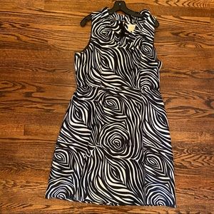 Kate Spade black and white dress.